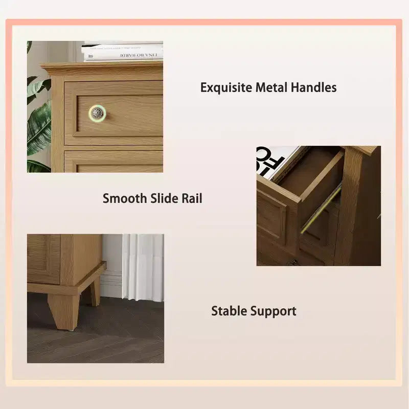Comò a 3/6/7 cassetti, cassettiera in legno con squisiti manici in metallo, cassettiera dal design moderno per camera da letto, soggiorno, ingresso