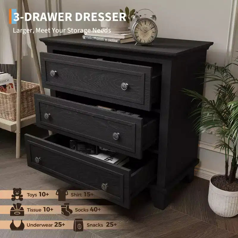 Comò a 3/6/7 cassetti, cassettiera in legno con squisiti manici in metallo, cassettiera dal design moderno per camera da letto, soggiorno, ingresso