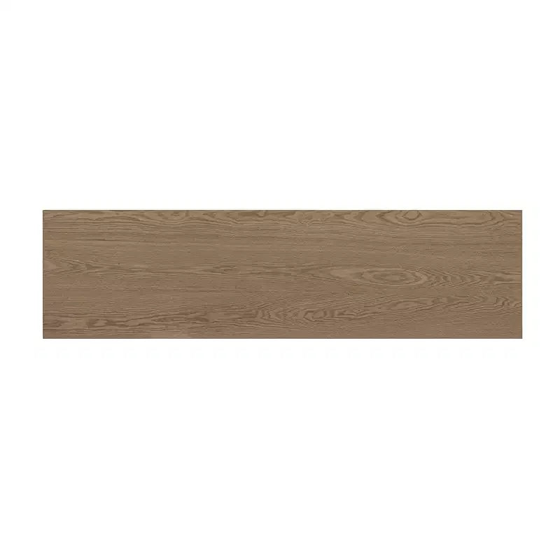 Consolle Unica con Gambe Tonne Cave, Tavolo da Ingresso Moderno in Legno per Salotto e Ingresso